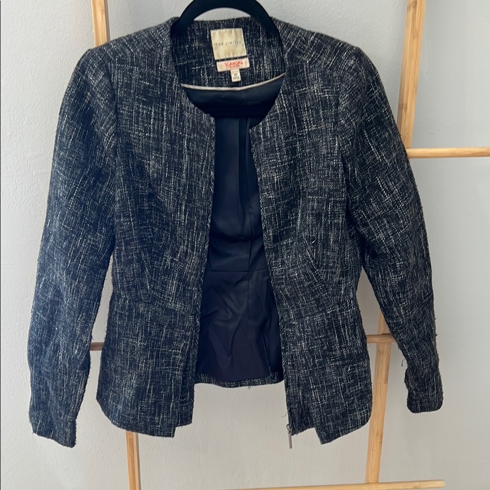 The Limited Black Blazer Tailored Suit Jacket